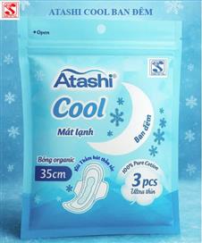 Băng vệ sinh Atashi Cool - Mát lạnh Ban đêm
