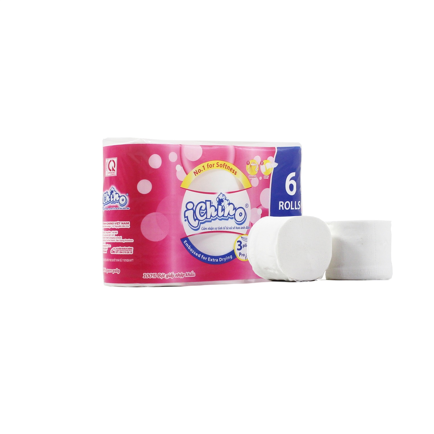 Giấy vệ sinh Ichino Pro - 6 cuộn